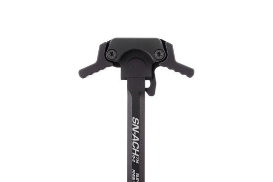 Griffin Armament SNACH Gen 2 Ambi AR-15 Charging Handle has large levers